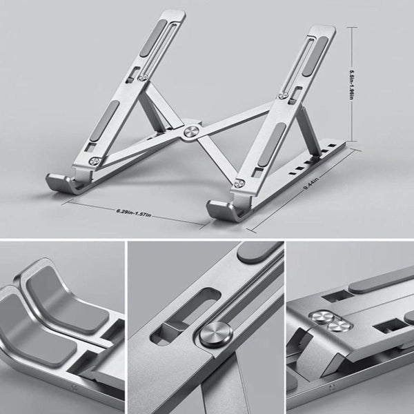 Metal Foldable Table Laptop Stand with Box Packing