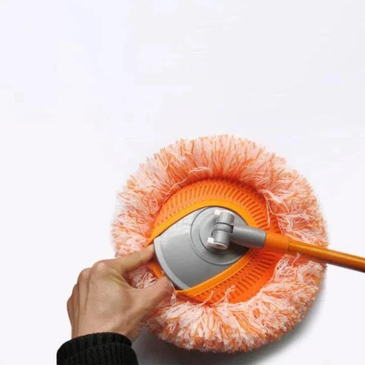 360° Rotating Spin Mop – Microfiber Floor Cleaning Mop with Long Handle
