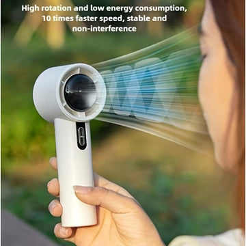 Handy Portable  Smooth Air Volume High Speed F638 Turbo Fan with Box Packing