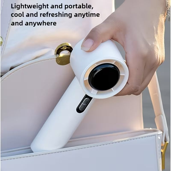 Handy Portable  Smooth Air Volume High Speed F638 Turbo Fan with Box Packing