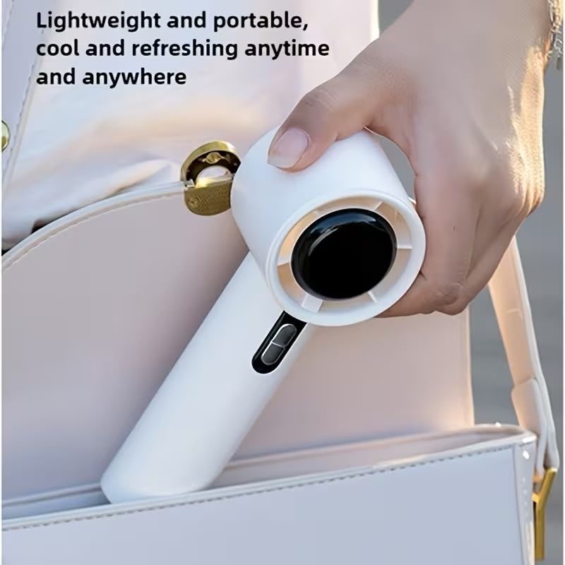 Handy Portable  Smooth Air Volume High Speed F638 Turbo Fan with Box Packing