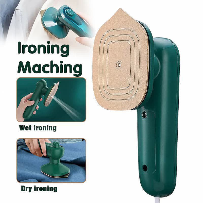 2-in-1 Portable Garment Steamer & Dry Iron