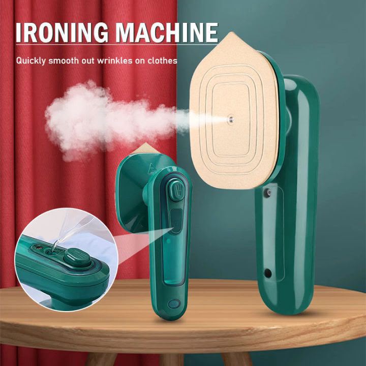 2-in-1 Portable Garment Steamer & Dry Iron